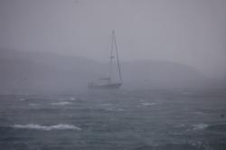 50 knot gusts all day during Storm Noa